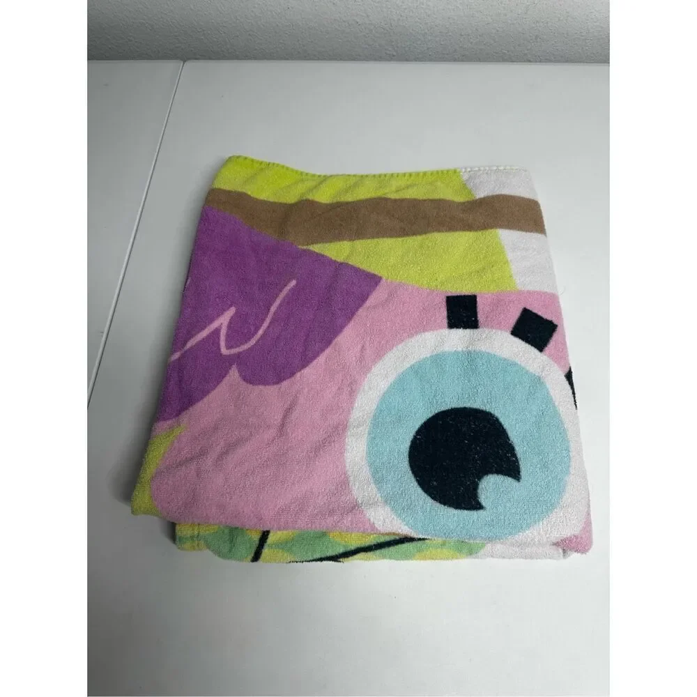 Rare Kohl’s Owl Beach Towel Cotton Size 29” x 55”